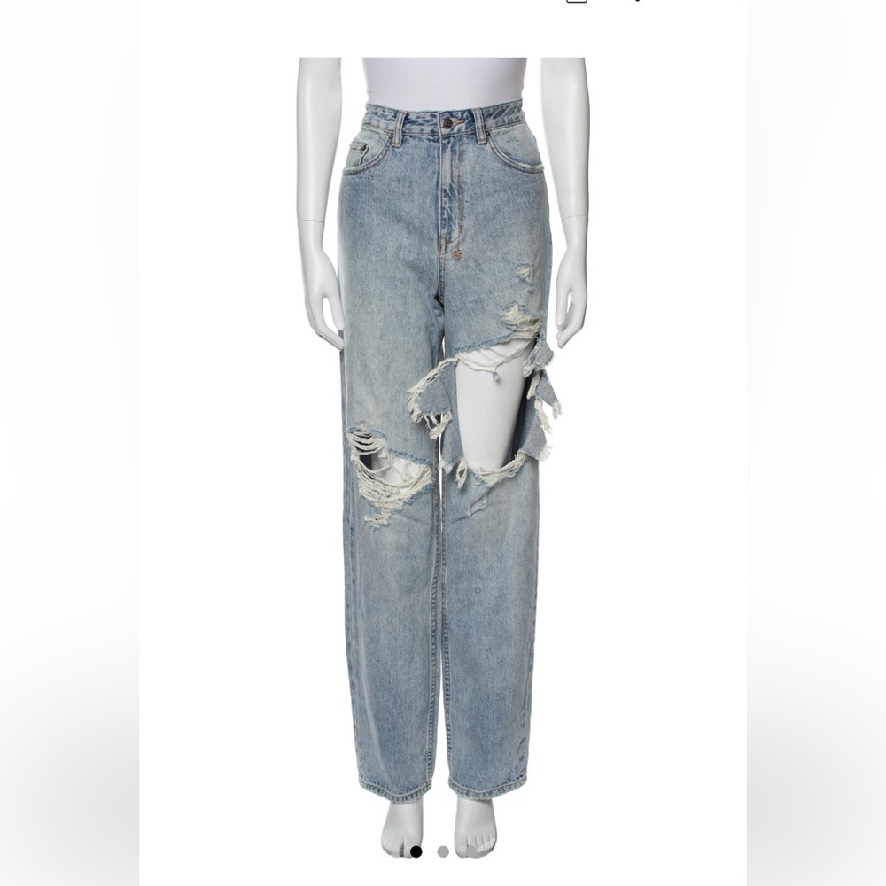 Ksubi -Bring Back Life Playback High-Rise Destroy Baggy Jeans
